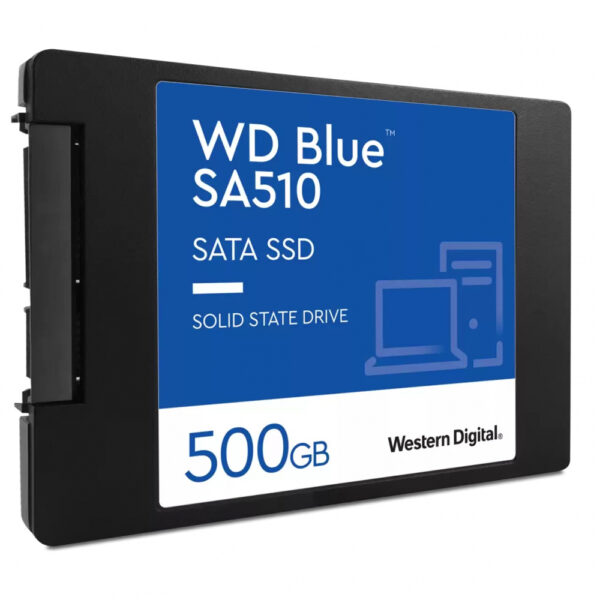 SSD Western Digital WD Blue SA510, 500GB, SATA III, 2.5", 7mm - Image 2