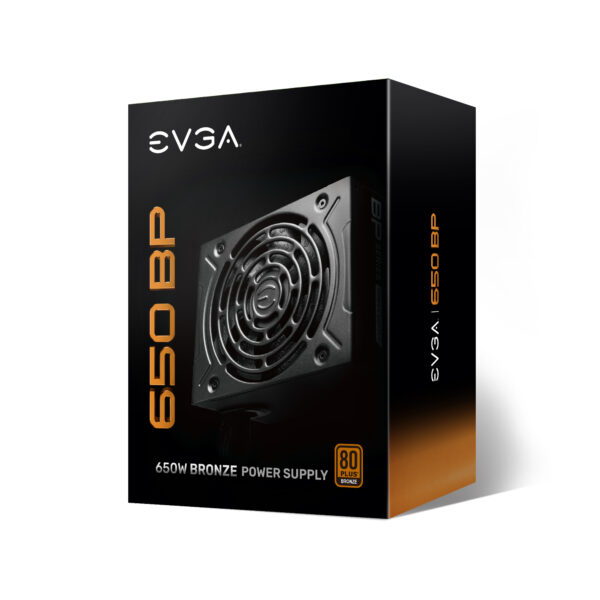 Fuente de Poder EVGA 650 BP 80 PLUS Bronze / 20+4 pin ATX / 130mm / 650W / 100-BP-0650-K1 - Image 6