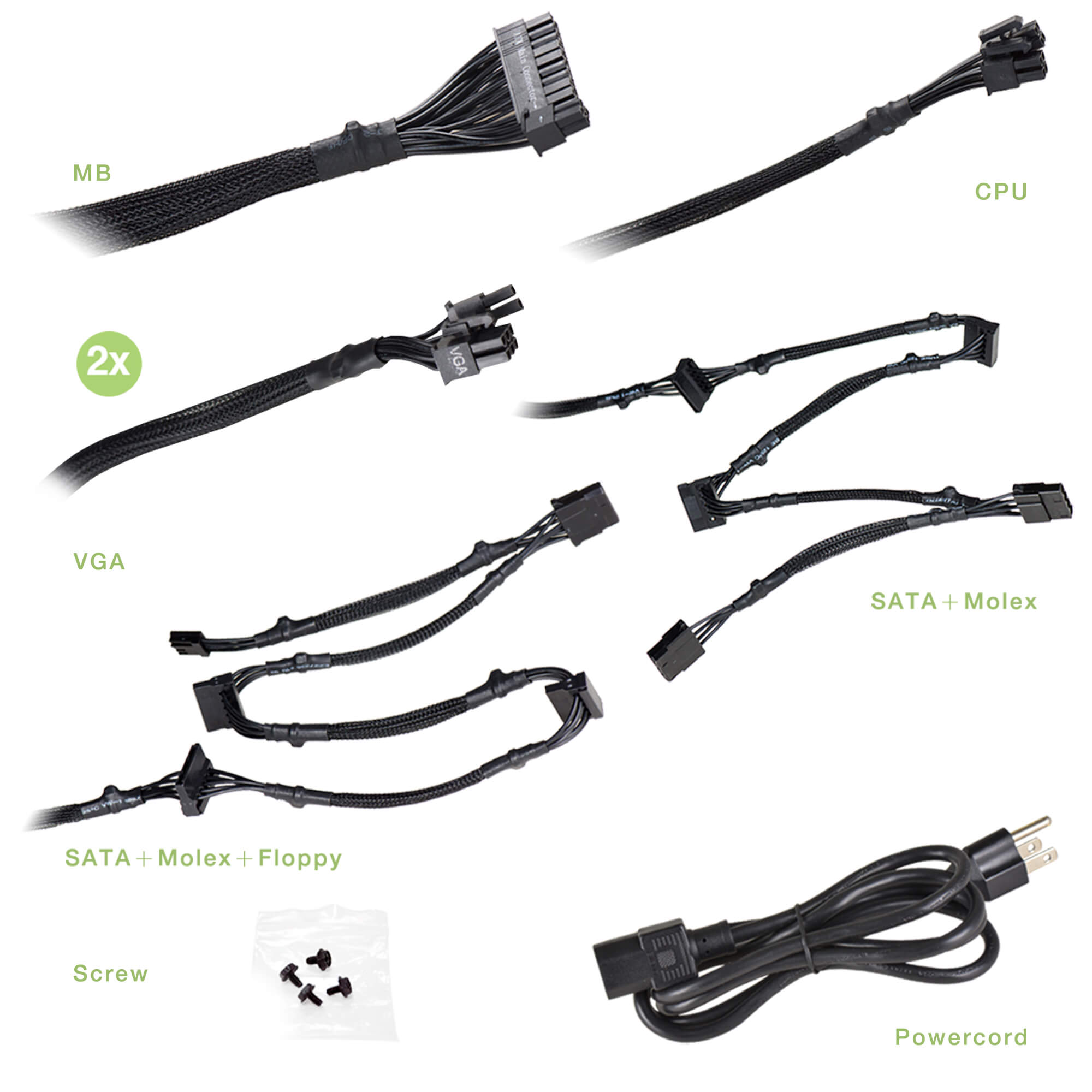 Fuente de poder EVGA 600 GD / 600W / 80 Plus Gold / 100-GD-0600-V1 - Image 3