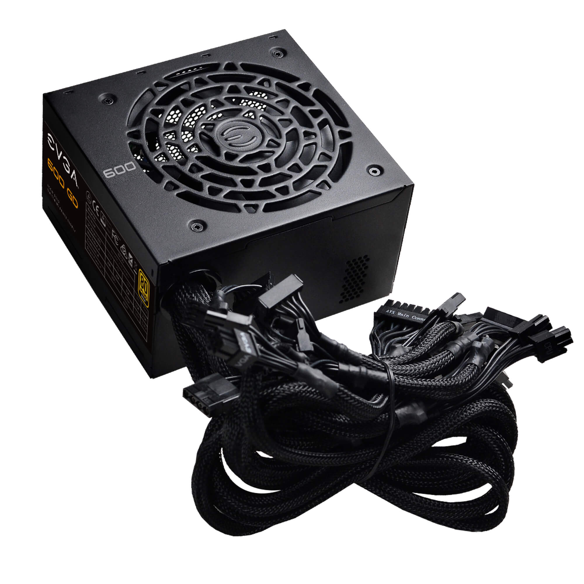 Fuente de poder EVGA 600 GD / 600W / 80 Plus Gold / 100-GD-0600-V1 - Image 4