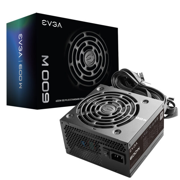 Fuente de Poder EVGA 600W 80+ / ATX /120mm / 600W / 100-W1-0600-K1