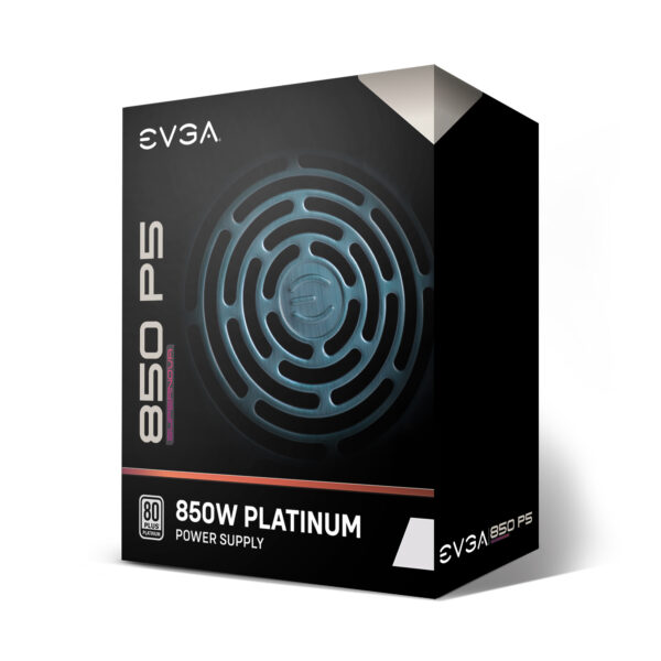 Fuente de Poder EVGA SuperNOVA 850 P5 / 80 PLUS Platinum / 24-pin ATX / 135mm / 850W - Image 8