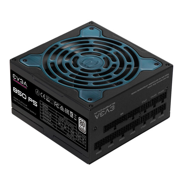 Fuente de Poder EVGA SuperNOVA 850 P5 / 80 PLUS Platinum / 24-pin ATX / 135mm / 850W - Image 4