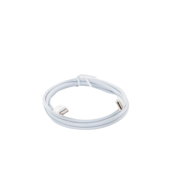 Cable USB-C a Lightning | 1 Metro | Certificado MFi | Carga Rápida 60W | 480 Mbps | PD | Conector C94 | Adecuado para iPhone, iPad y iPod | Protección Integrada | Caja de ABS | Cubierta de TPE | Color Blanco. - Image 4