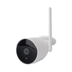 Cámara Bala IP / 2MP / WiFi / Audio Bidireccional / Lente 4 mm / Visión Nocturna / IP65 / Almacenamiento en MicroSD hasta 256 GB