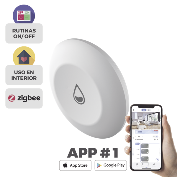 Sensor de Fugas de Agua CST10C / Zigbee / Inalámbrico / IP67 / Compatible con HUB CS-A3 - Image 7