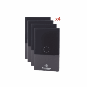 Kit SH411W4K / 4 Interruptores Wi‑Fi / 100‑240 V / Alexa & Google