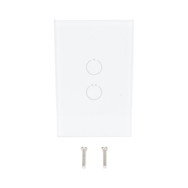 Interruptor Z‑Wave MHS512SL / Panel Plateado / 2 Botones / 100‑240 V - Image 3