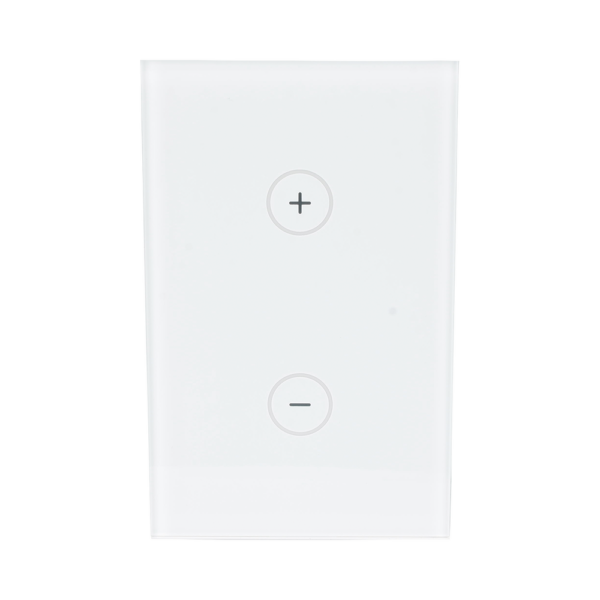 Interruptor Z-Wave Plus MHDT511 / Panel Táctil / 2 Botones / Atenuador LED / 85–260 V