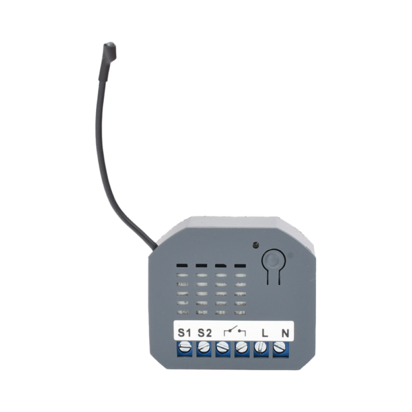 Micro Módulo Z‑Wave MHS220 / Doble Control / 10 A / AC85‑260 V